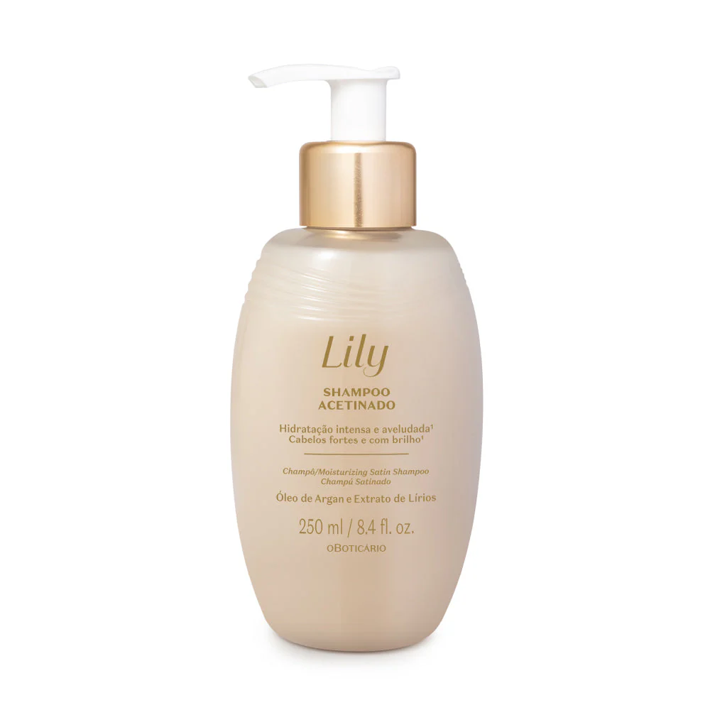 Lily Satin Shampoo - O Boticario - 25Og
