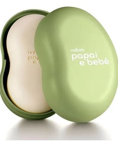 Baby Soap Bar with Soap Dish - Papai e Bebê - 1OOg