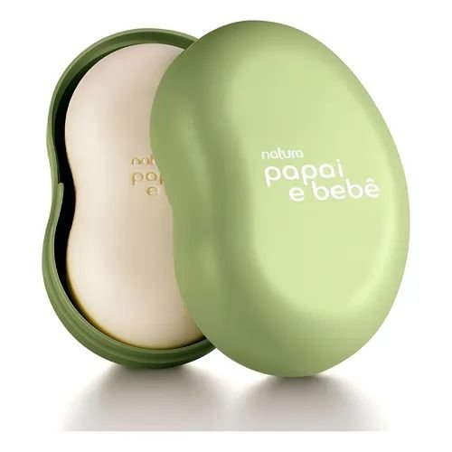 Baby Soap Bar with Soap Dish - Papai e Bebê - 1OOg