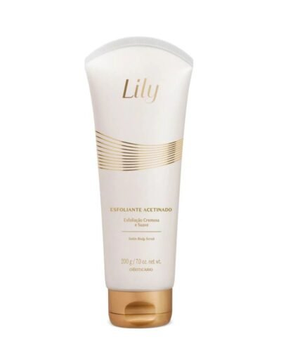 Lily Satin Body Scrub - O Boticario - 2OOg