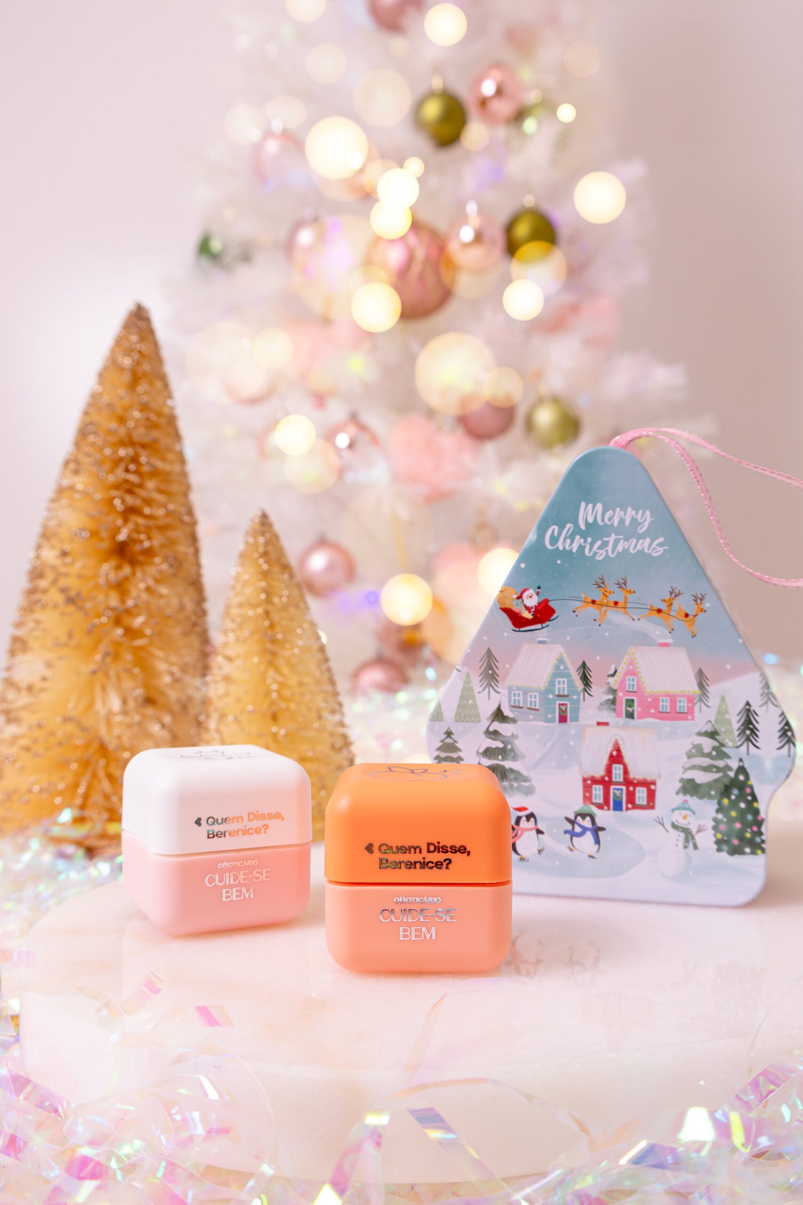 Delight & Pessegura Lip Balm Gift Set - O Boticario