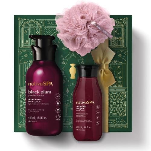 Nativa SPA Black Plum II Gift Set - O Boticario