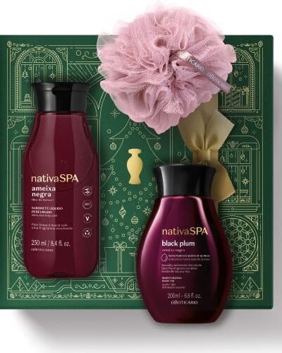 Nativa SPA Black Plum I Gift Set - O Boticario