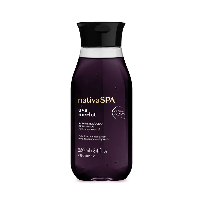 Merlot Grape Body Wash - Nativa SPA - 25Oml