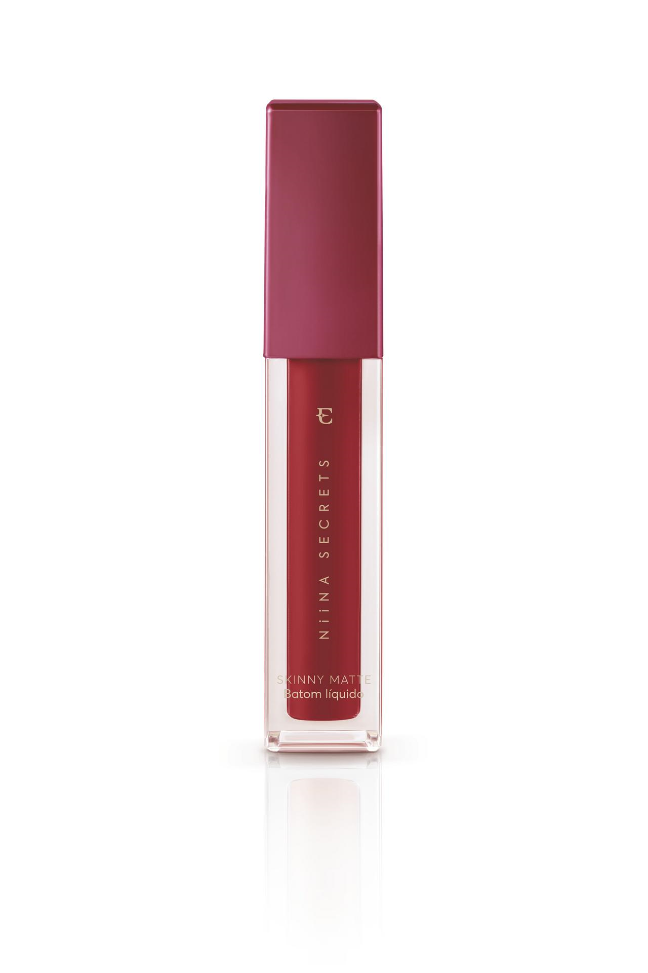 Red Hibiscus Skinny Matte Liquid Lipstick – Niina Secrets – 5ml