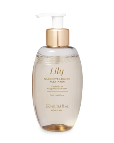 Lily Satin Liquid Soap - O Boticario - 25Oml