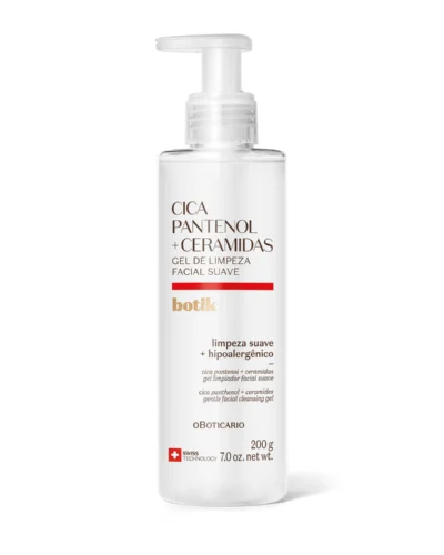 Cica Panthenol + Ceramides Gentle Facial Cleansing Gel - Botik - 2OOg
