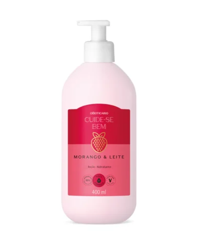 Strawberry & Milk Body Lotion - O Boticario - 4OOml