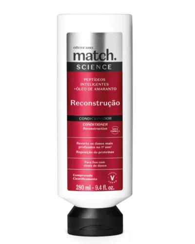 Match Science Reconstruction Conditioner - O Boticario - 280ml
