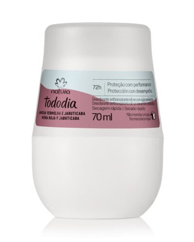 Red Berry and Jabuticaba Roll-On Antiperspirant - Natura - 70ml