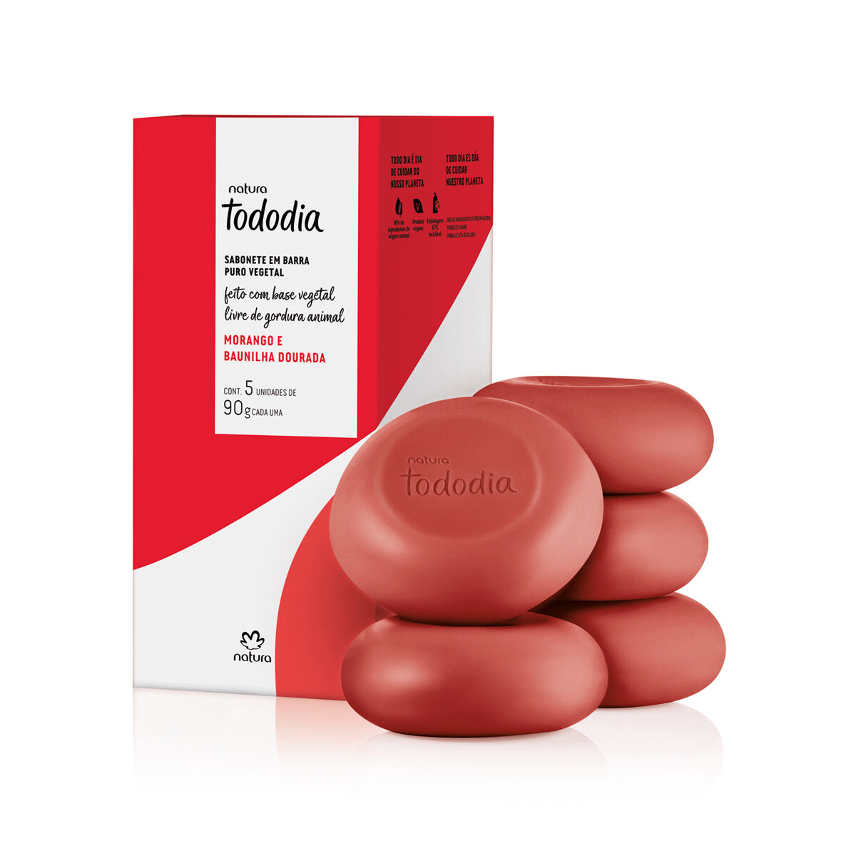 Strawberry and Golden Vanilla Bar Soap Set – Natura