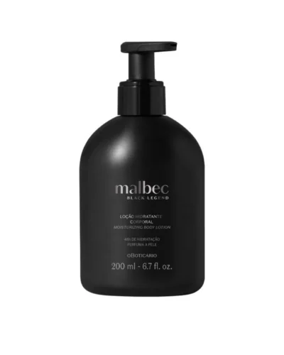 Malbec Black Legend Moisturising Body Lotion - O Boticario - 2OOml