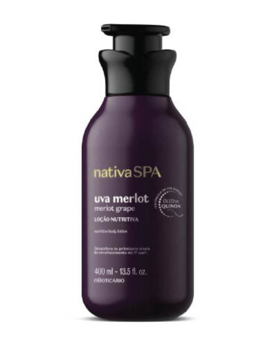 Merlot Grape Body Lotion - Nativa SPA - 4OOml